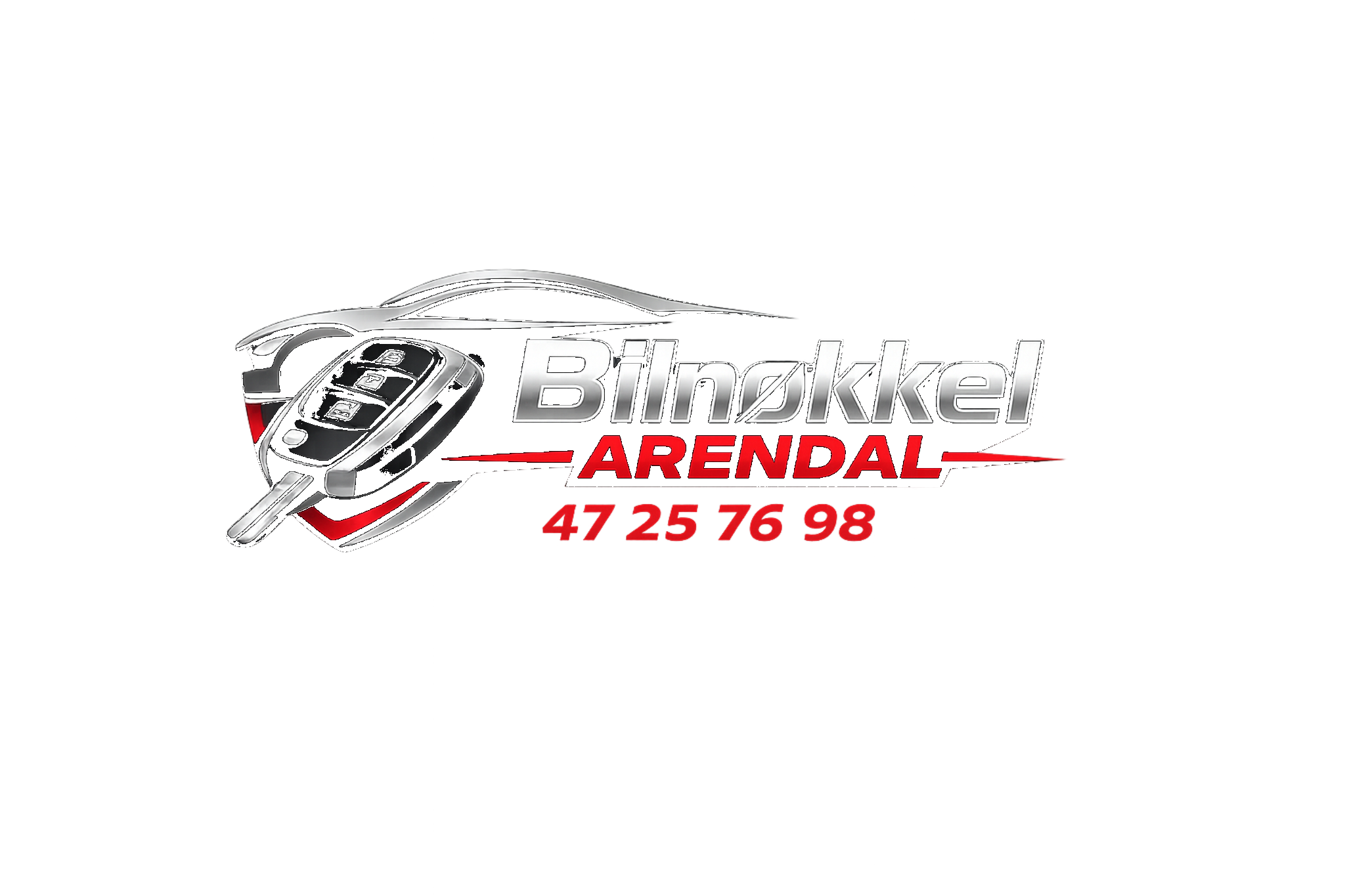 Bilnøkkel Arendal Logo